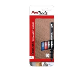 Pysyvä tussi Pentel Pen N50S, 4 kpl. hinta ja tiedot | Kirjoitusvälineet | hobbyhall.fi