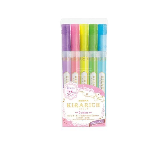 Markers ZEBRA Kirarich, 4 kpl. hinta ja tiedot | Kirjoitusvälineet | hobbyhall.fi