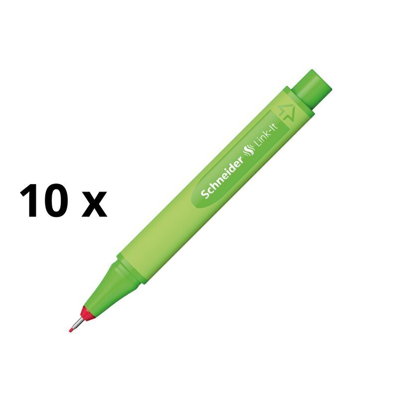 Pen Schneider Link-it 0,4 mm, 10 kpl. hinta ja tiedot | Kirjoitusvälineet | hobbyhall.fi