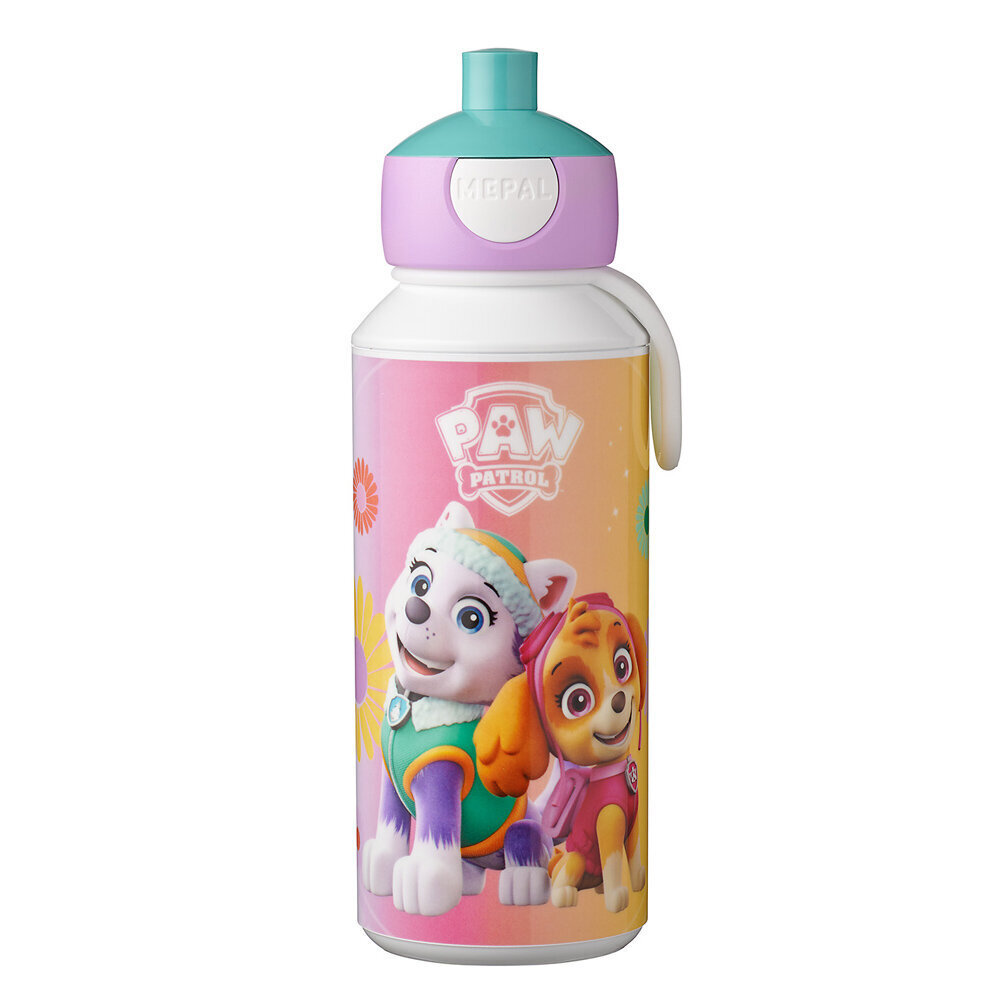 Lasten juomapullo Mepal Paw Patrol (Ryhmä Hau) Girls, 400 ml hinta ja tiedot | Juomapullot | hobbyhall.fi