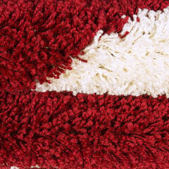Lastenhuoneen matto Shaggy Fun punainen, 100x100 cm hinta ja tiedot | Isot matot | hobbyhall.fi