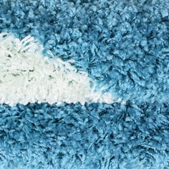 Lastenhuoneen matto Shaggy Fun Turkis, 120x120 cm hinta ja tiedot | Isot matot | hobbyhall.fi