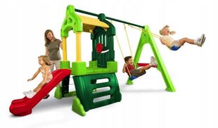 Little Tikes Clubhouse Swingset Natural Color hinta ja tiedot | Lasten leikkimökit ja -teltat | hobbyhall.fi