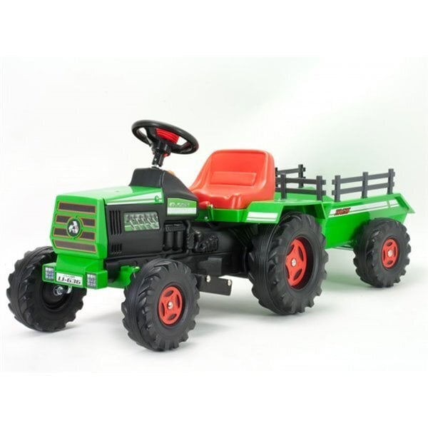 Traktori Injusa Basic 6V (136 x 52 x 50 cm) hinta ja tiedot | Lasten sähköautot | hobbyhall.fi
