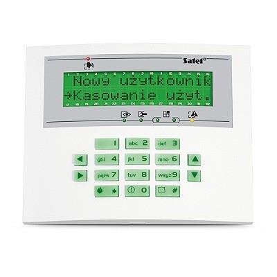 Satel NÄPPÄIMISTÖ LCD /INTEGRA GREEN/INT-KLCDL-GR SATEL hinta ja tiedot | Video- ja sisäpuhelimet | hobbyhall.fi