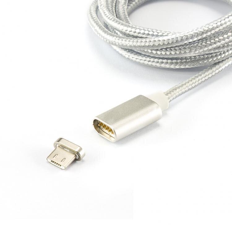Sbox MAGNETIC-MUSB, Magneettinen USB->Micro USB M/M, 1m hinta ja tiedot | Puhelinkaapelit | hobbyhall.fi