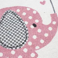 Lastenhuoneen matto Kids Pink 0570, 80x150 cm hinta ja tiedot | Isot matot | hobbyhall.fi