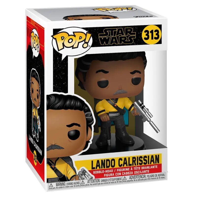 Tähtien sota Episodi IX POP! Elokuvat Vinyyli Kuva Lando Calrissian 9 cm hinta ja tiedot | Pelien oheistuotteet | hobbyhall.fi