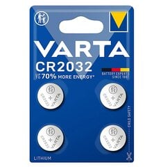 Paristot Varta Lithium CR2032, 10 kpl hinta ja tiedot | Paristot | hobbyhall.fi