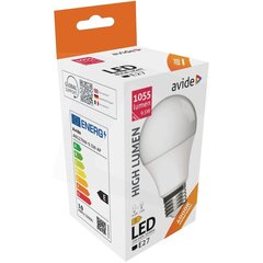 LED-lamppu 9,5W A60 E27 AVIDE hinta ja tiedot | Lamput | hobbyhall.fi