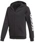 Adidas Jumpperi Yg E Lin Fz Hoodie Black hinta ja tiedot | Poikien puserot, liivit ja jakut | hobbyhall.fi