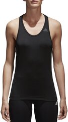 Adidas Puserot D2m Tank 3s Black White hinta ja tiedot | Naisten urheiluvaatteet | hobbyhall.fi