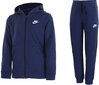 Nike Urheiluasu B Nsw Trk Suit Core BF Blue hinta ja tiedot | Poikien housut | hobbyhall.fi