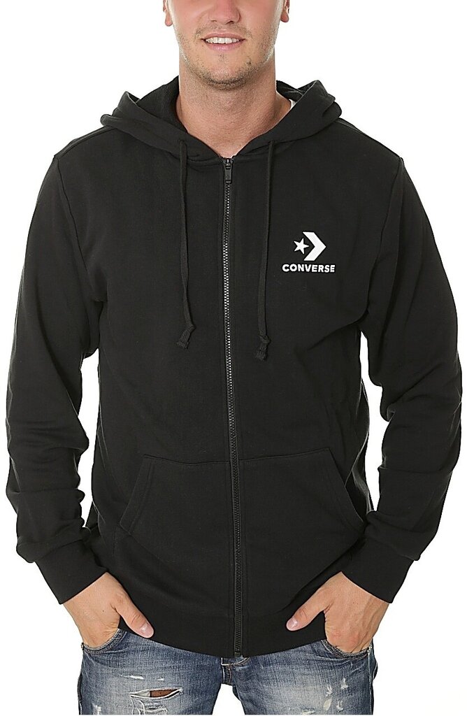 Converse huppari Star Chevron FZ Hoodie Black hinta ja tiedot | Miesten puserot ja hupparit | hobbyhall.fi