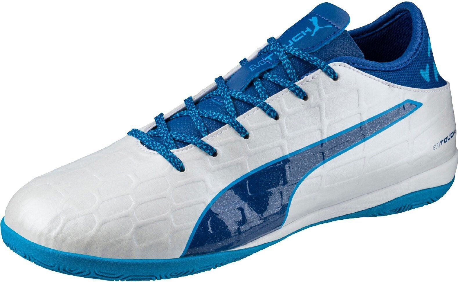 Puma Jalkineet Evotouch 3 IT White Blue hinta ja tiedot | Miesten urheilu- ja vapaa-ajan kengät | hobbyhall.fi