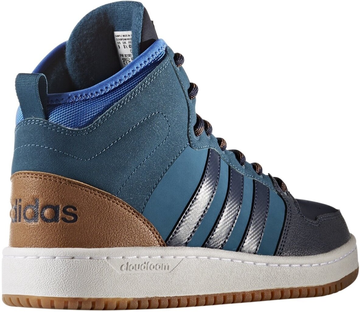 Adidas Neo Jalkineet Cf Hoops Mid Wt Blue hinta ja tiedot | Miesten kengät | hobbyhall.fi