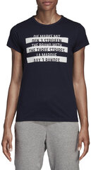 Adidas Puserot W Sid T-Shirt Blue hinta ja tiedot | Naisten T-paidat | hobbyhall.fi