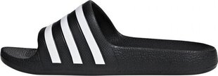 Adidas Tossut Teini-ikäisille Adilette Aqua K Black hinta ja tiedot | Lasten rantakengät | hobbyhall.fi