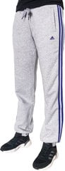 Adidas Housut Ess 3S cuf Pant Grey hinta ja tiedot | Naisten vapaa-ajan housut | hobbyhall.fi