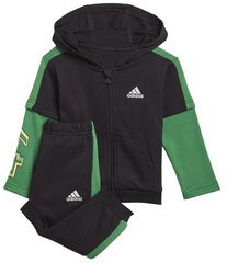 Adidas Urheiluasu I Bold 49 Set Black Green hinta ja tiedot | Poikien kokoasut ja setit | hobbyhall.fi