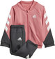 Adidas Urheiluasu I Mm Xfg Ts Black Pink hinta ja tiedot | Tyttöjen kokoasut ja setit | hobbyhall.fi