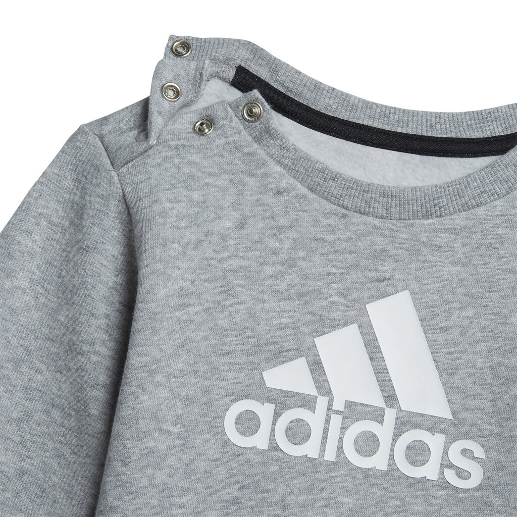 Adidas Urheiluasu I Bos Logo Jog Grey Black hinta ja tiedot | Poikien kokoasut ja setit | hobbyhall.fi