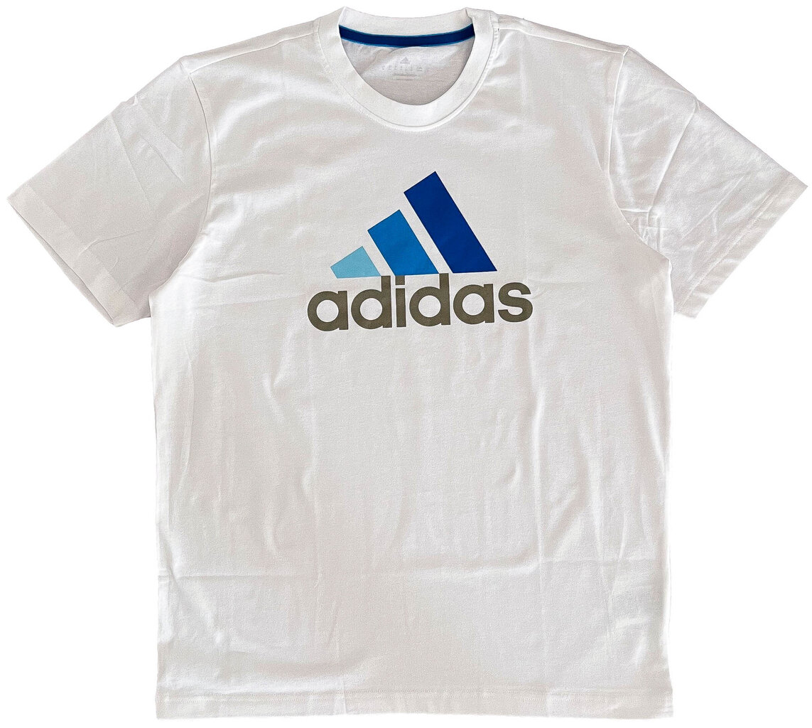 Adidas T-paita ESS LOGO TEE 2 White M67443 hinta ja tiedot | Miesten urheiluvaatteet | hobbyhall.fi