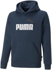Puma Jumpper Ess + 2 Col Big Logo Navy 586987 71 hinta ja tiedot | Poikien puserot, liivit ja jakut | hobbyhall.fi