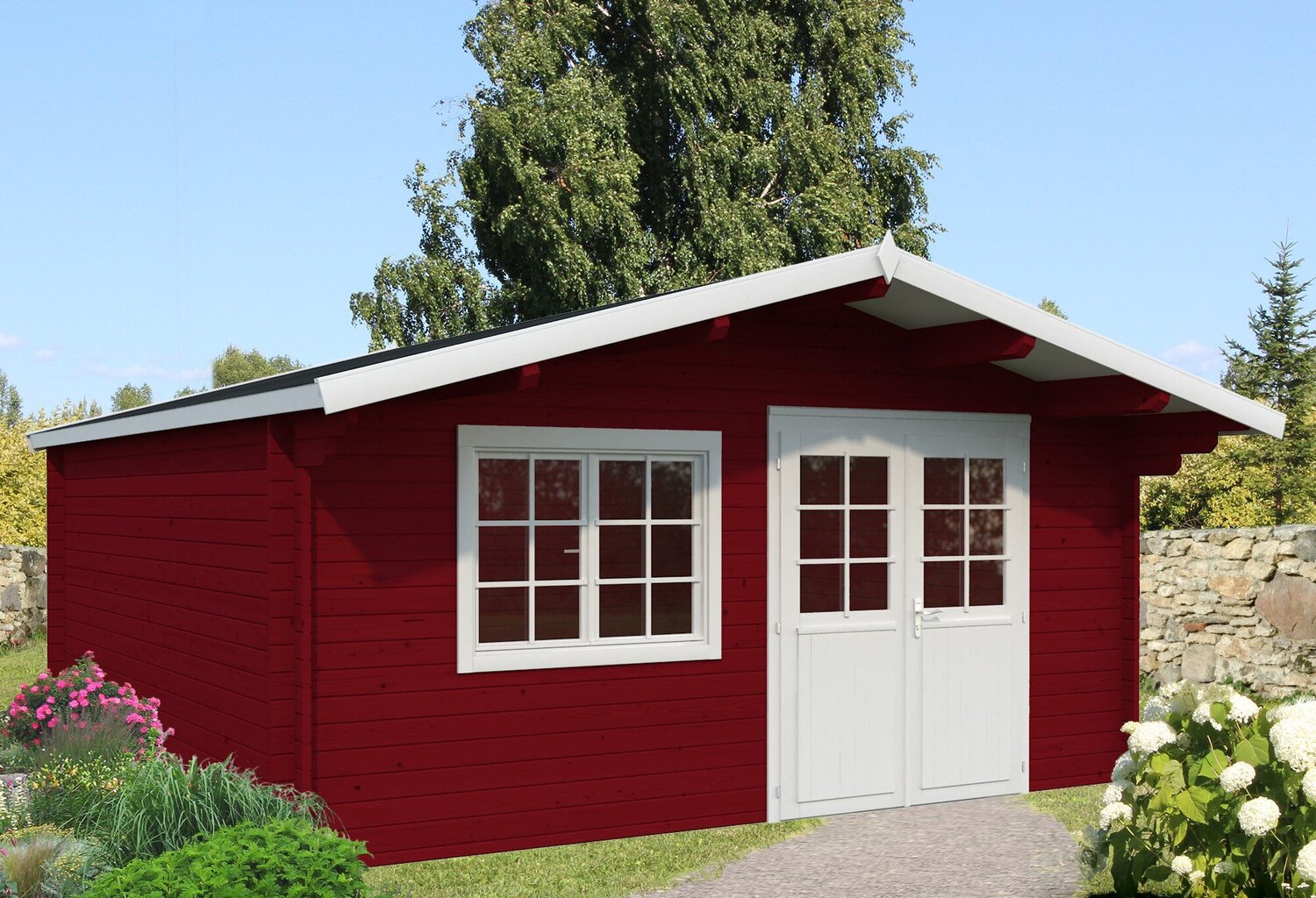 Vierasmaja Britta 22,3 m² hinta ja tiedot | Piharakennukset | hobbyhall.fi