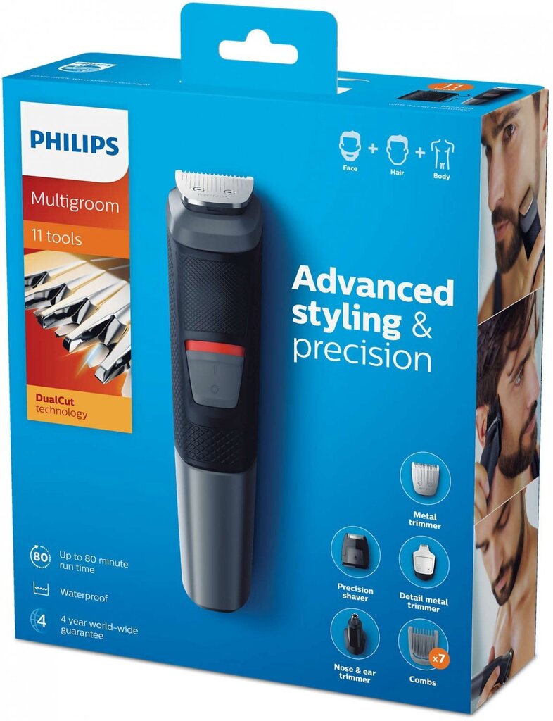 Philips MG5730/15 hinta ja tiedot | Hiustenleikkuukoneet ja trimmerit | hobbyhall.fi