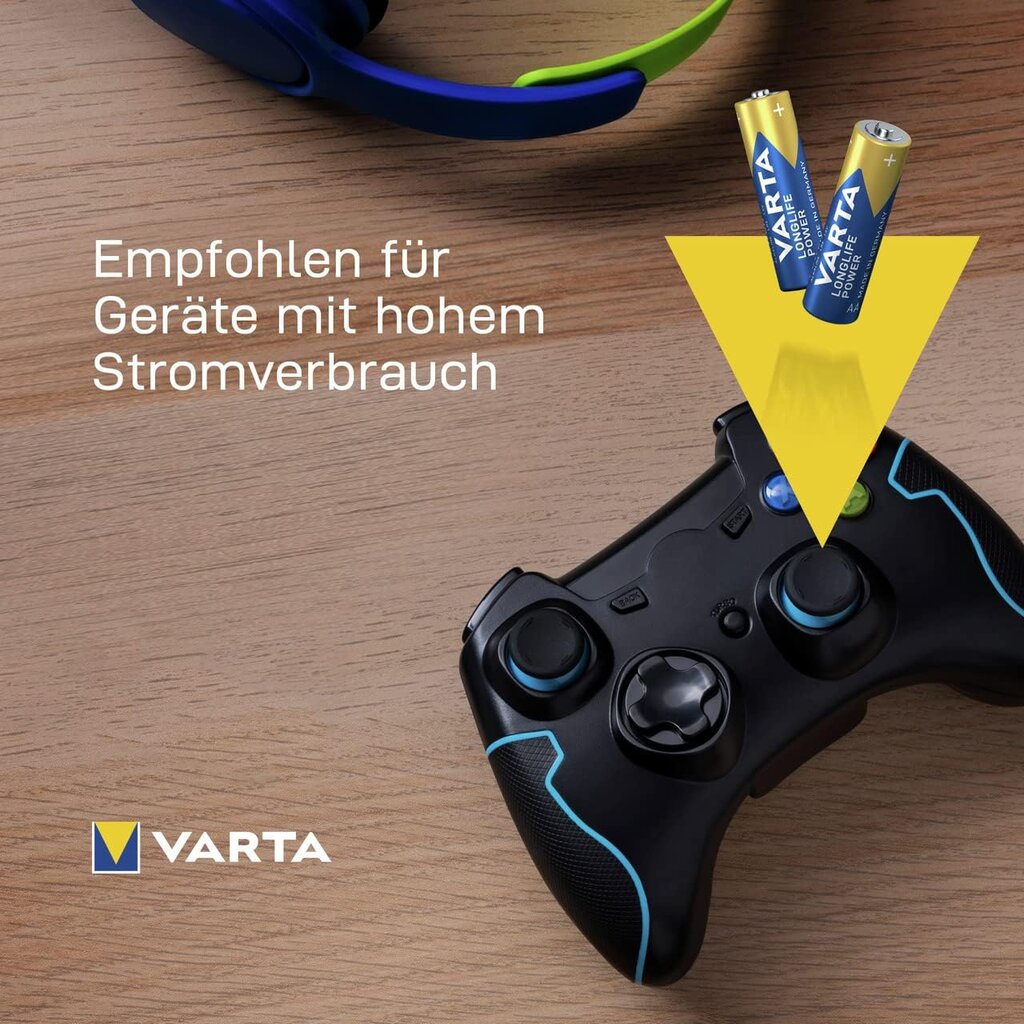 Varta-alkaliparistot AA Longlife Power (12 kpl) hinta ja tiedot | Paristot | hobbyhall.fi