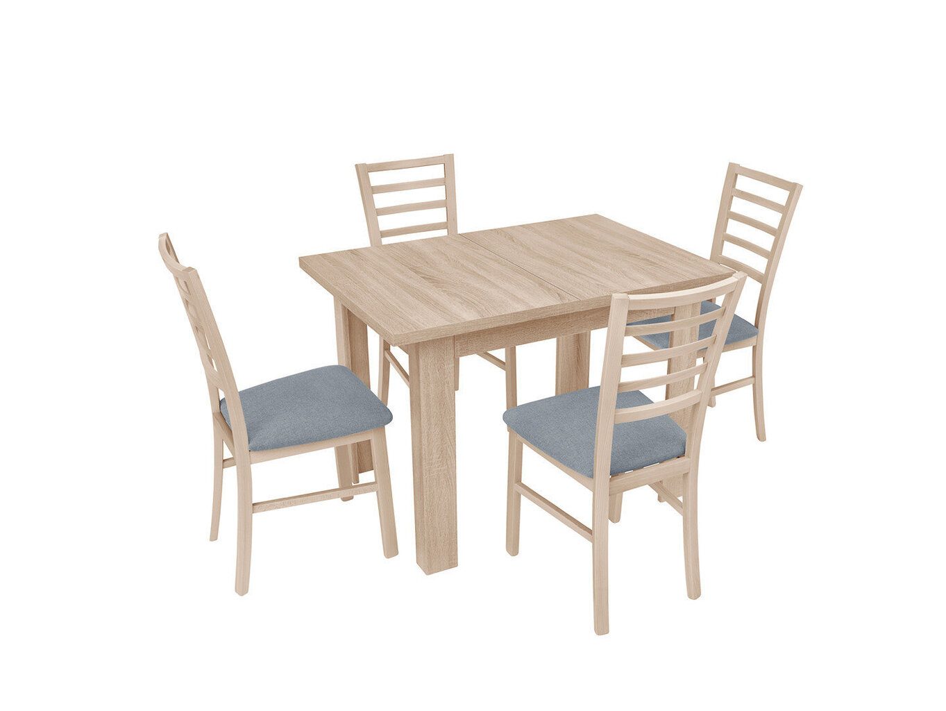 Ruokapöytä BRW Simple, tammi hinta ja tiedot | Ruokapöydät | hobbyhall.fi