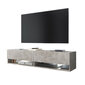 TV-taso Wander LED 140 cm, harmaa hinta ja tiedot | TV-tasot | hobbyhall.fi