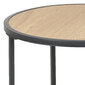 Sohvapöytä Selsey Krapina, 45 x 43 cm, ruskea/musta hinta ja tiedot | Sohvapöydät | hobbyhall.fi