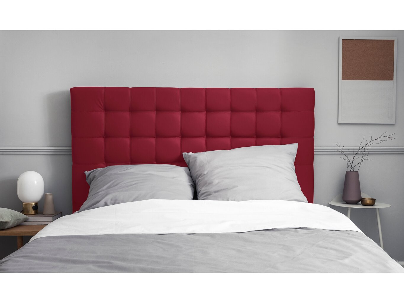 Sängynpääty Windsor and Co Deimos 180 cm, punainen hinta ja tiedot | Sängyt | hobbyhall.fi