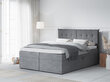 Sänky Mazzini Beds Echaveria 160x200 cm, harmaa hinta ja tiedot | Sängyt | hobbyhall.fi