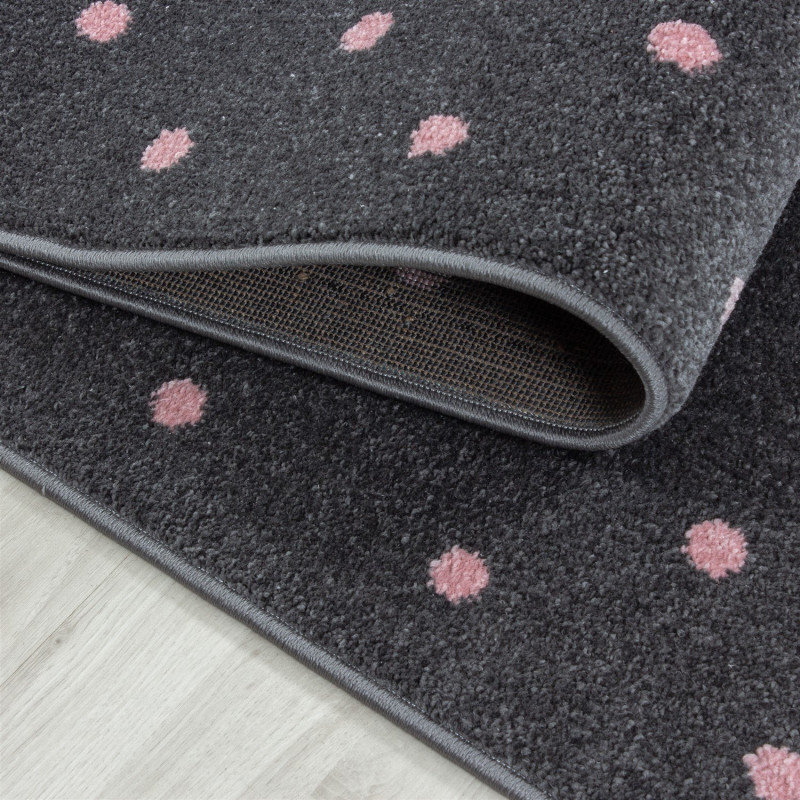 Pyöreä matto lastenhuoneeseen Ayyildiz Bambi Pink 0830, 160x160 cm hinta ja tiedot | Isot matot | hobbyhall.fi