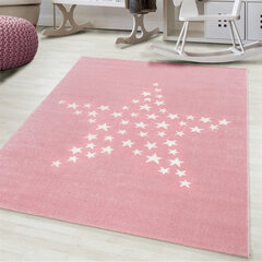Ayyildiz lasten matto Bambi Pink 0870, 80x150 cm hinta ja tiedot | Isot matot | hobbyhall.fi