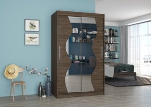 Kaappi ADRK Furniture Oswald, tummanruskea hinta ja tiedot | Kaapit | hobbyhall.fi