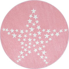 Pyöreä matto lastenhuoneeseen Ayyildiz Bambi Pink 0870, 160x160 cm hinta ja tiedot | Isot matot | hobbyhall.fi