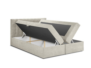 Sänky Mazzini Beds Jade 200x200 cm, beige väri hinta ja tiedot | Sängyt | hobbyhall.fi