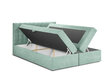 Sänky Mazzini Beds Jade 200x200 cm, vaaleanvihreä hinta ja tiedot | Sängyt | hobbyhall.fi