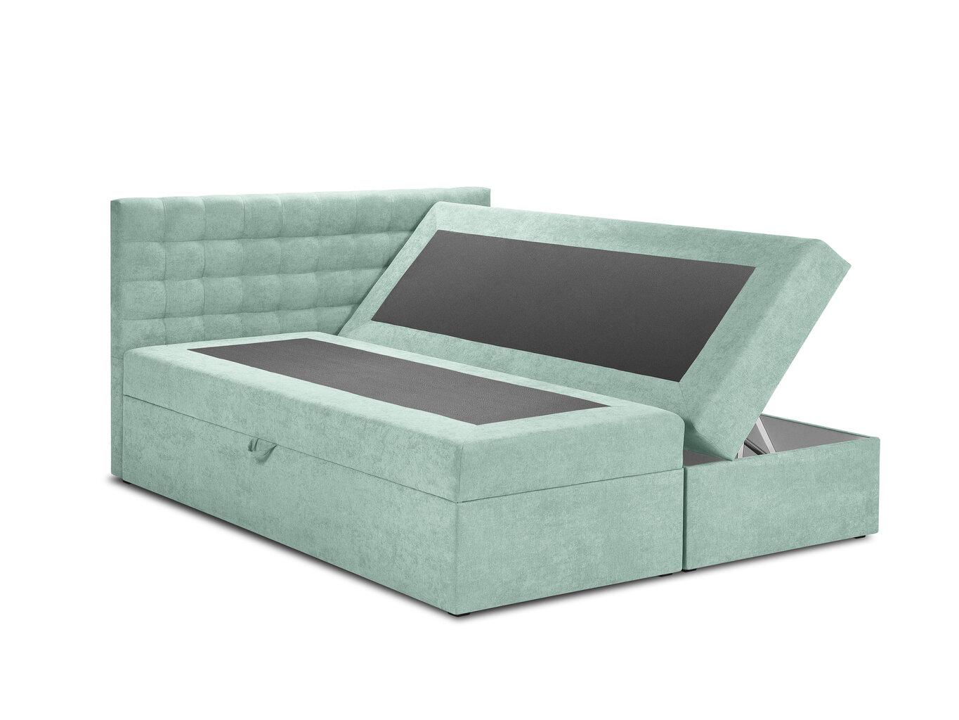 Sänky Mazzini Beds Jade 200x200 cm, vaaleanvihreä hinta ja tiedot | Sängyt | hobbyhall.fi