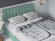 Sänky Mazzini Beds Jade 200x200 cm, vaaleanvihreä hinta ja tiedot | Sängyt | hobbyhall.fi