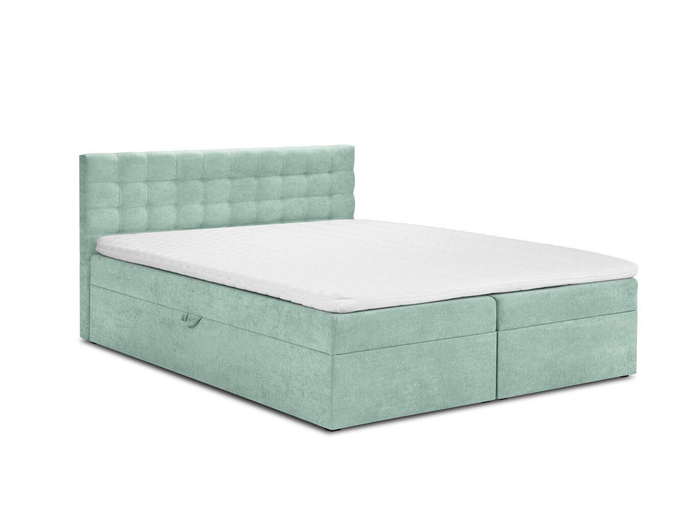 Sänky Mazzini Beds Jade 200x200 cm, vaaleanvihreä hinta ja tiedot | Sängyt | hobbyhall.fi