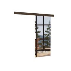 ADRK Furniture Tess 96 -liukuovijärjestelmä ( liukuovi ja kiskot ), ruskea hinta ja tiedot | Kaapit | hobbyhall.fi