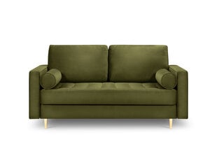 Kahden istuttava sohva Milo Casa Santo, vihreä/kulta hinta ja tiedot | Sohvat ja vuodesohvat | hobbyhall.fi