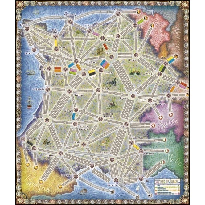 Lautapeli Days of Wonder Ticket to Ride Map Collection 6: France, FIN, SE, NO, DK hinta ja tiedot | Lautapelit ja älypelit | hobbyhall.fi