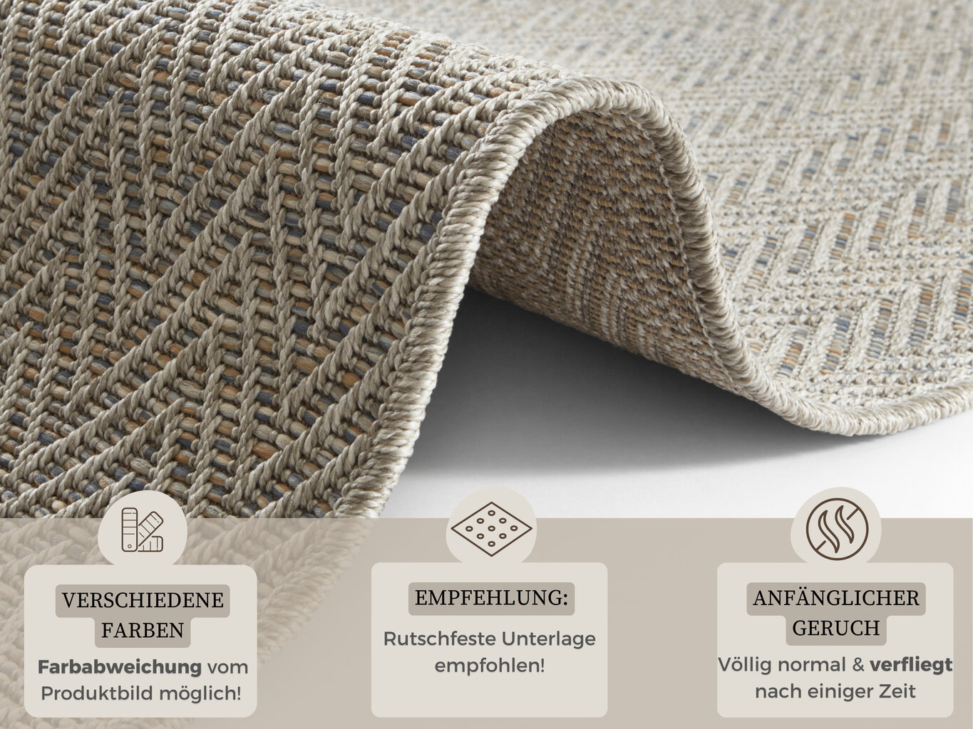 Northrugs matto BT Northrugs matto Nature 80x250 cm hinta ja tiedot | Isot matot | hobbyhall.fi