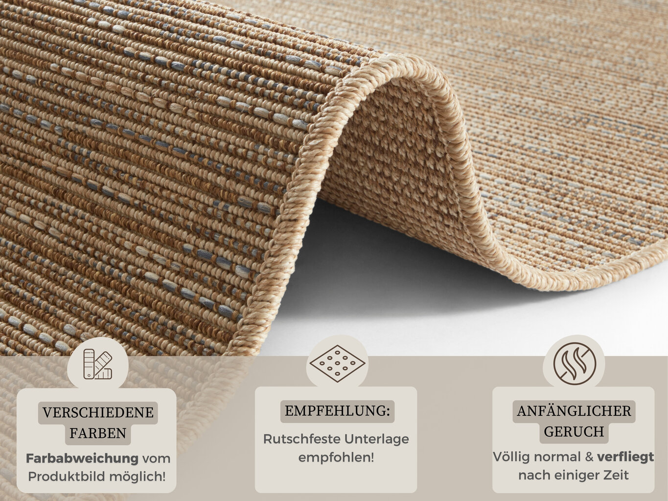 Northrugs matto BT Northrugs matto Nature 80x250 cm hinta ja tiedot | Isot matot | hobbyhall.fi